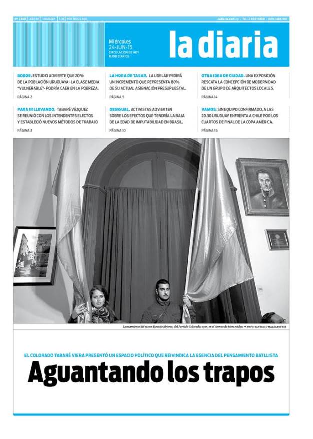 La diaria, edición 24/06/15