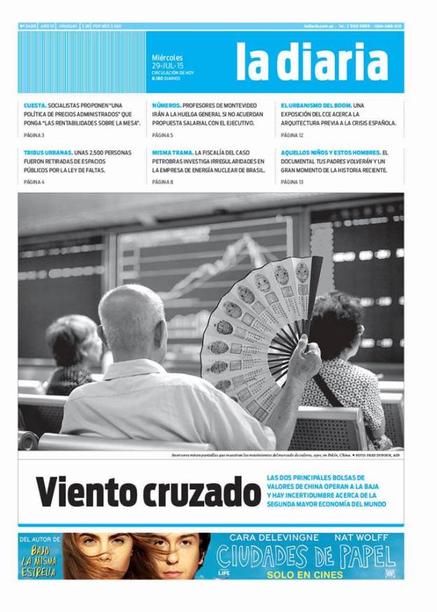 La diaria, edición 28/07/15